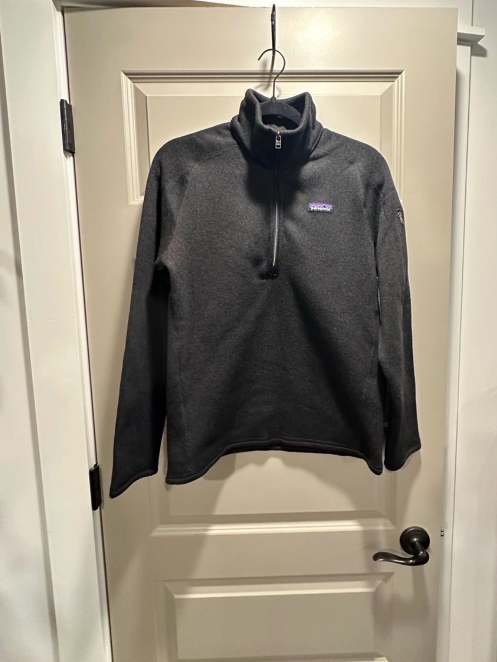 NWOT Patagonia Black Women’s Better Sweater 1/2 Zip Fleece Pullover